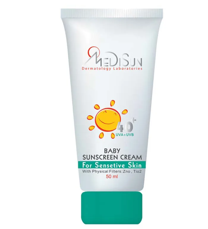 کرم ضد آفتاب کودک مدیسان SPF40+