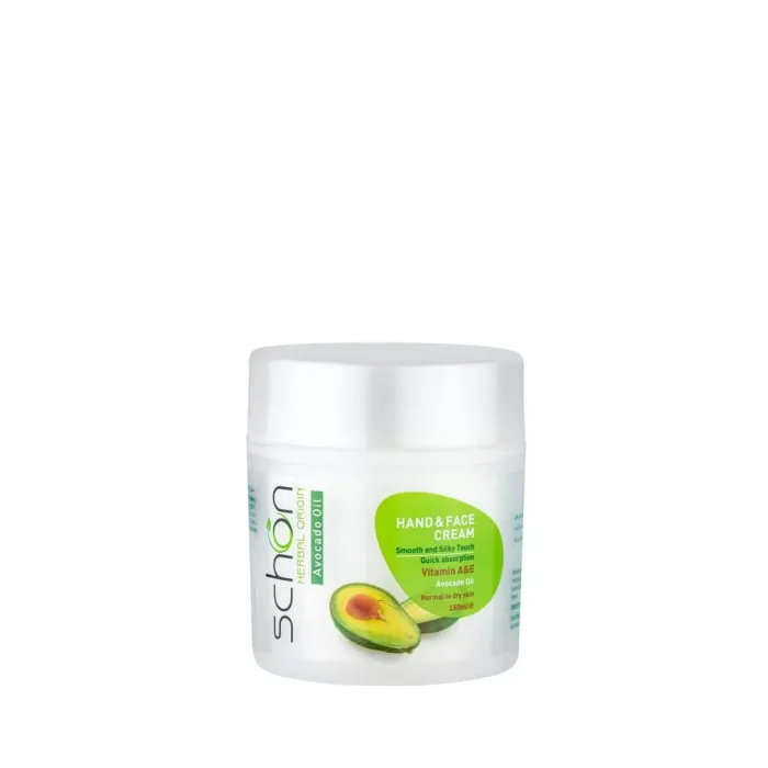 avocado hand and face jar cream schon jpg